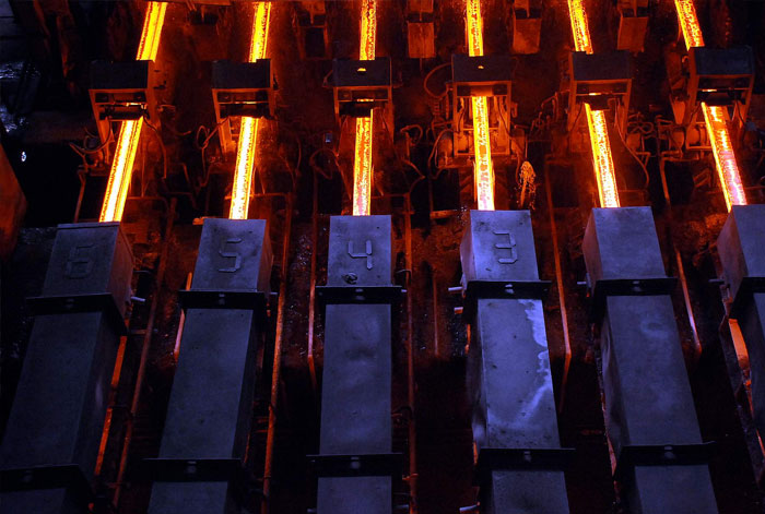 مسبوكات حديد